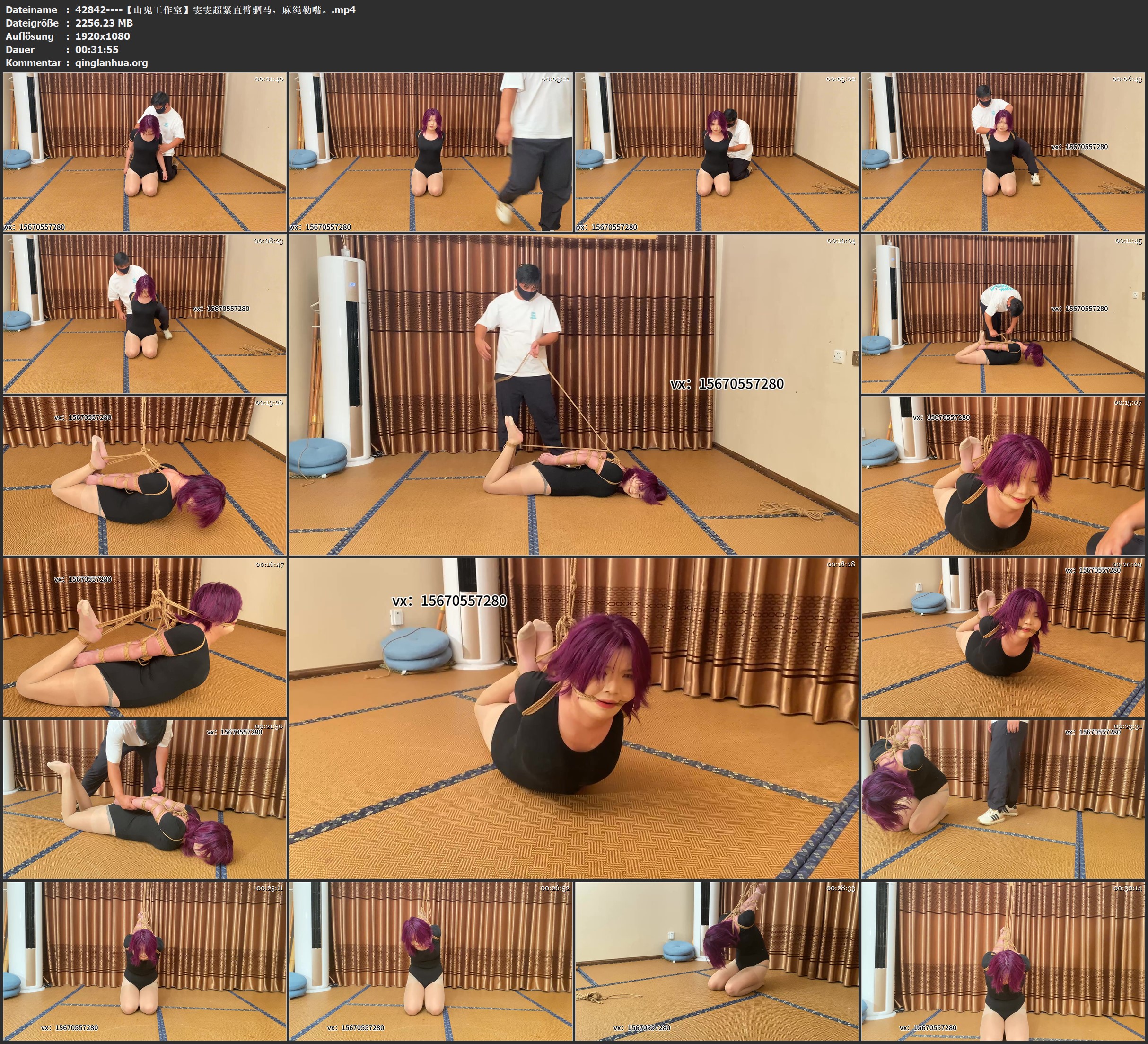 42842----【山鬼工作室】雯雯超紧直臂驷马，麻绳勒嘴。.jpg