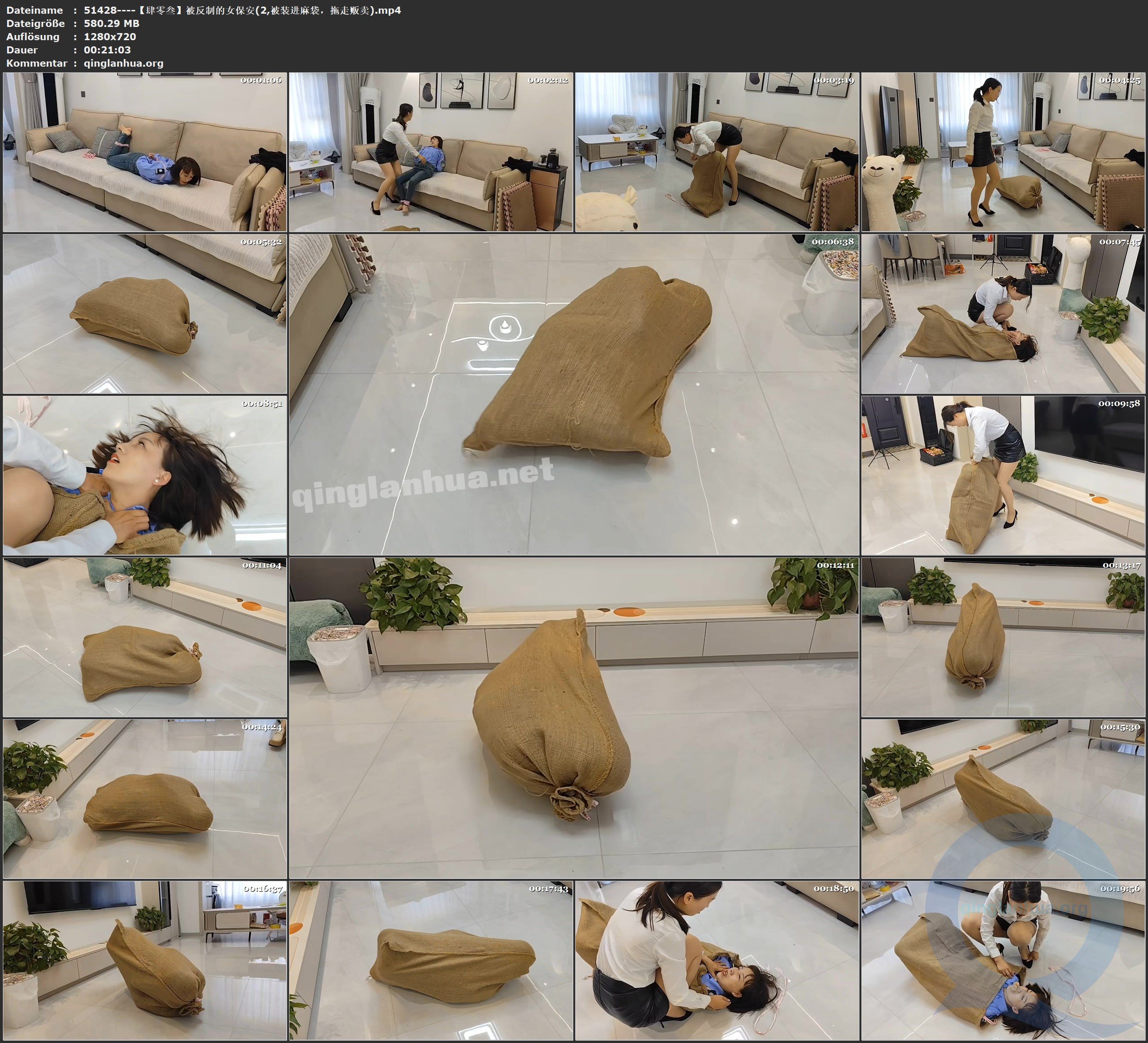 51428----【肆零叁】被反制的女保安(2,被装进麻袋，拖走贩卖).jpg