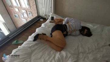 【JS】凌熙 OL装 肉丝高跟 龟甲紧缚